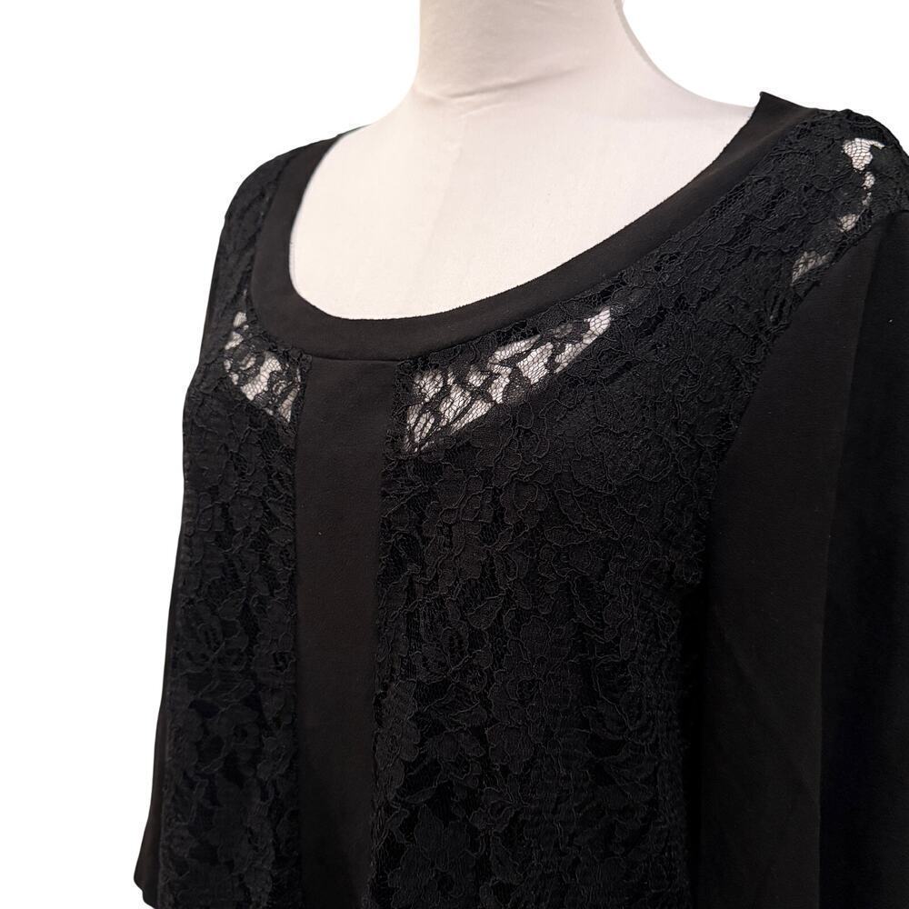 Simply Noelle Lace Up Back Tunic Mini Dress XL Whimsigoth Corset Back Witchy - Picture 6 of 11